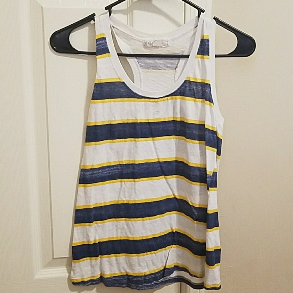 Stripped tank