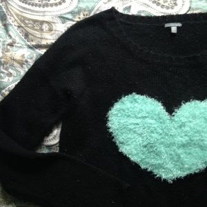 🚫donated Heart Sweater