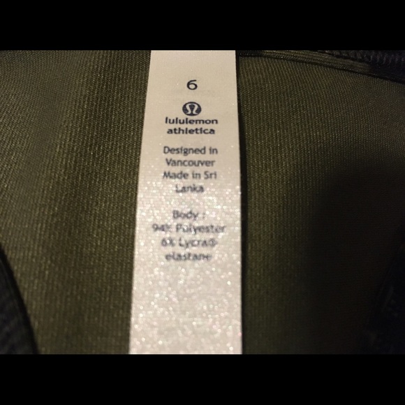Lululemon Cool Racerback Tank-Butterfly Camo, Sz 6 - Picture 3 of 4
