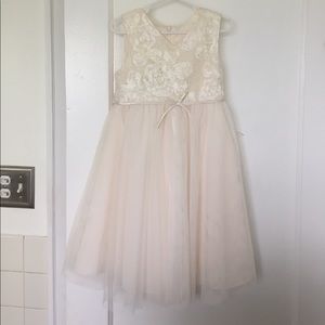White formal dress