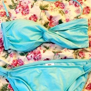 Turquoise bikini