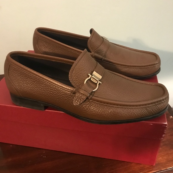 Ferragamo brown shoes 9 1/2 EE (10 1/2 US) main image 4