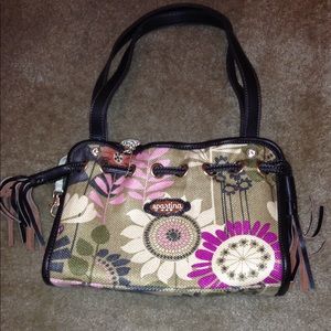 Spartina 449 linen and leather purse Spartina 449 linen and leather purse