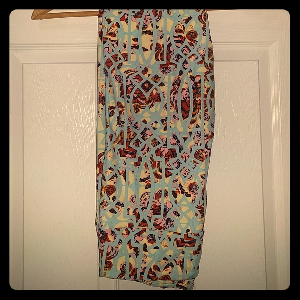 LuLaRoe TC Double Pattern Leggings BNWT