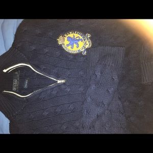 Ralph Lauren Half-Zip Sweater XL