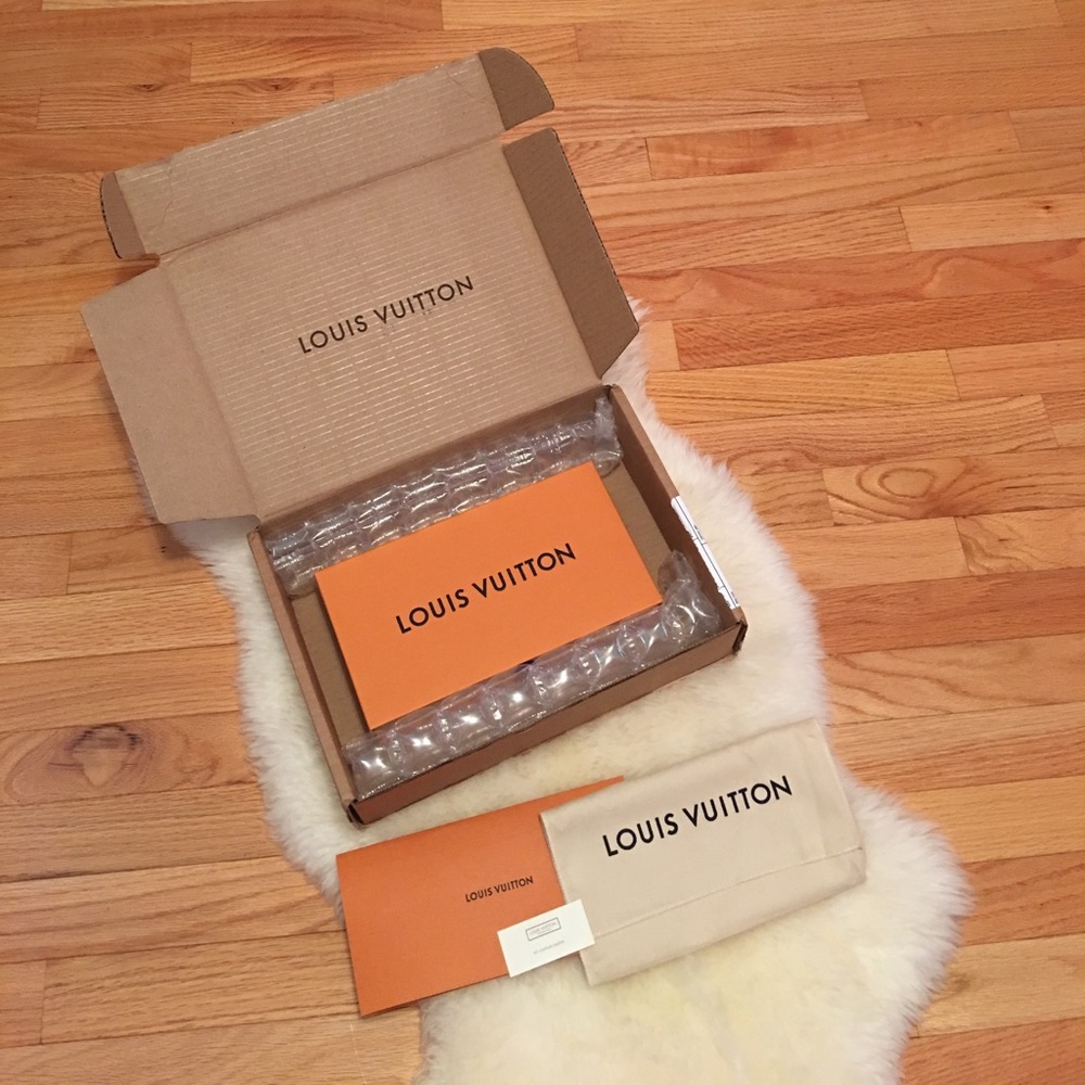 Louis Vuitton Box, Dustbag and Receipt Envelope