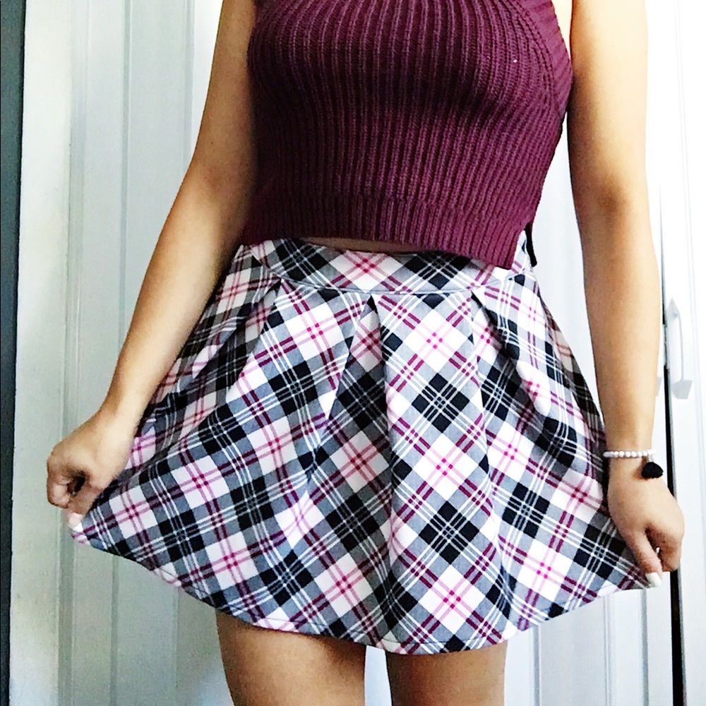 Plaid Skirt