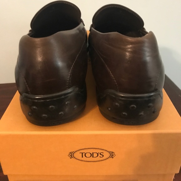 Tod\'s dark brown moc euro size 9 (I\'m 10.5 US) main image 6