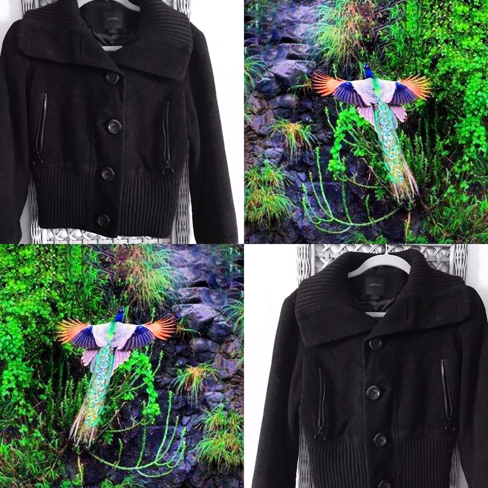🖤 BRAND NEW CHIC BLCK WAIST JACKET (silk lining)