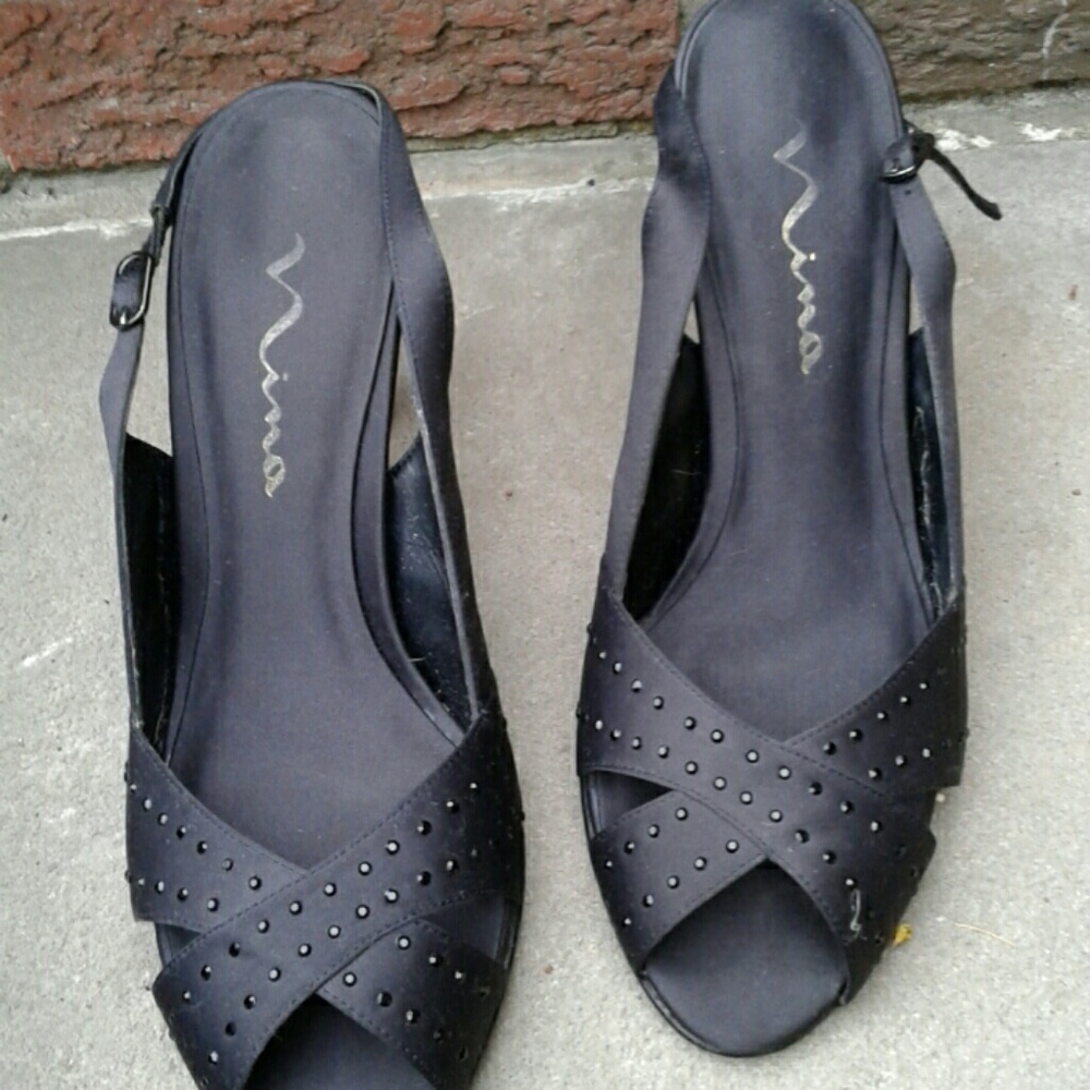 SOLD 🛇🛇Nina  black sandals SOLD