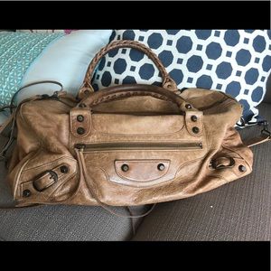 Balenciaga twiggy moto bag