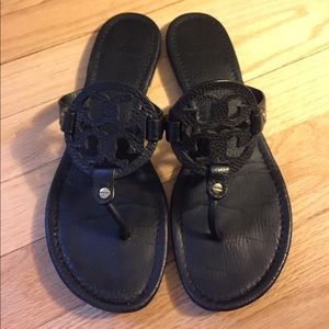 Tory Burch Miller Sandals in Black