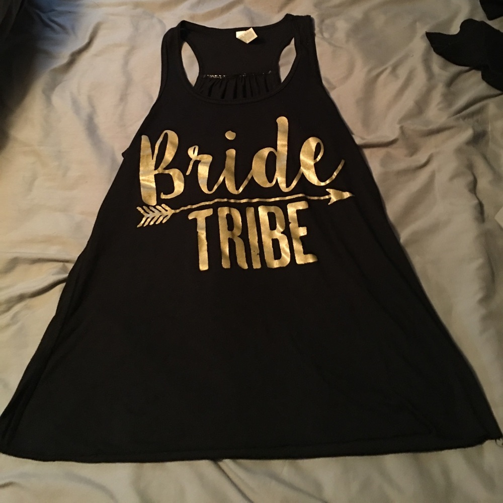 Racerback Bride Tribe tank