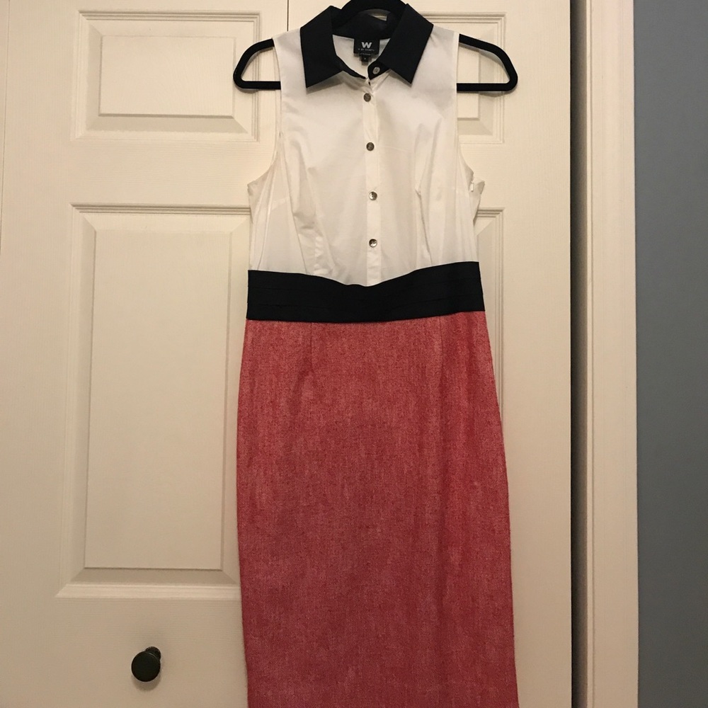 W by Worth sleeveless one piece dress size 8