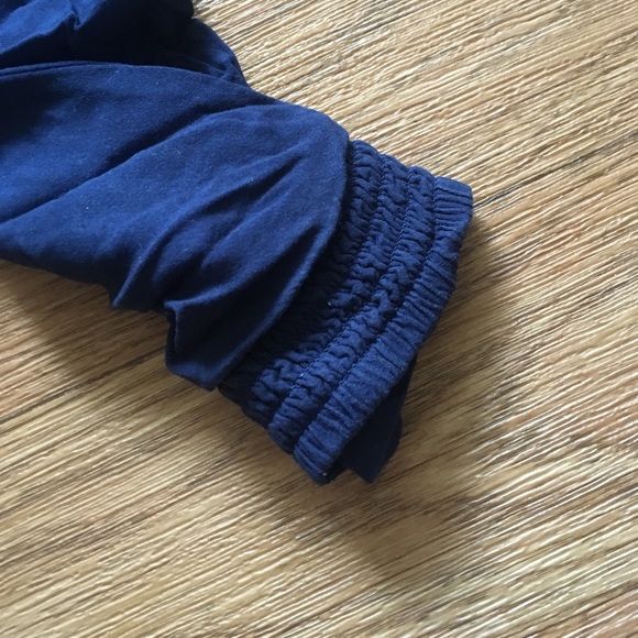 High waisted Navy Joggers - Picture 4 of 4