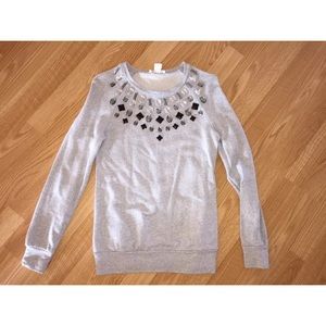 South Moon Under Glamorous Rhinestone Sweater