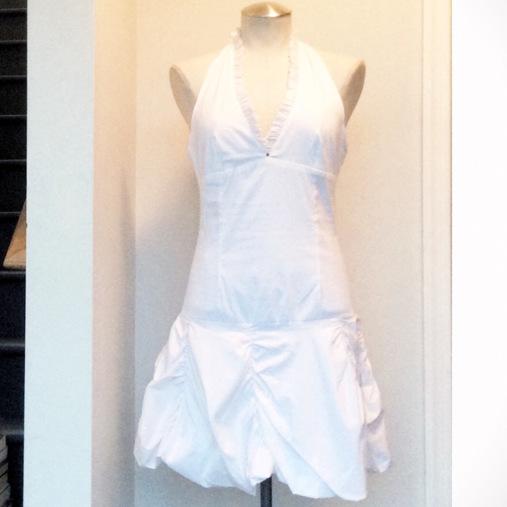 Flávio Castellani Bianco Abito Dress