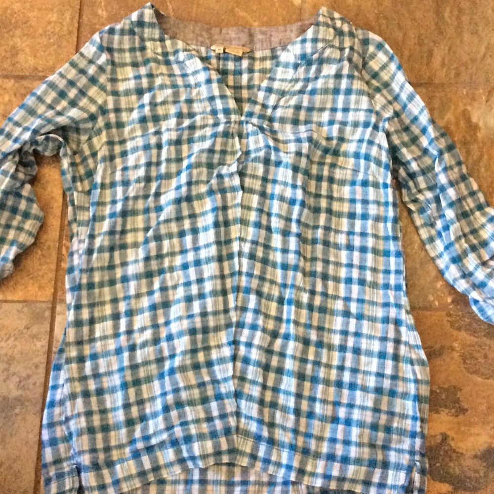 Long Sleeve T- Shirt, Plaid