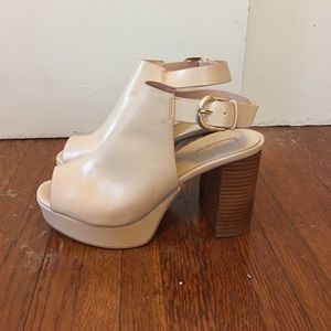 Nude Topshop Heels