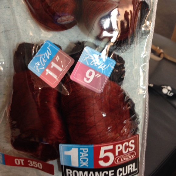 Romance curl ombre burgundy all colors