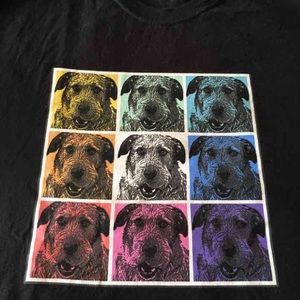 Dog Lovers 🐾Warhol-Print Style T-Shirt🐾