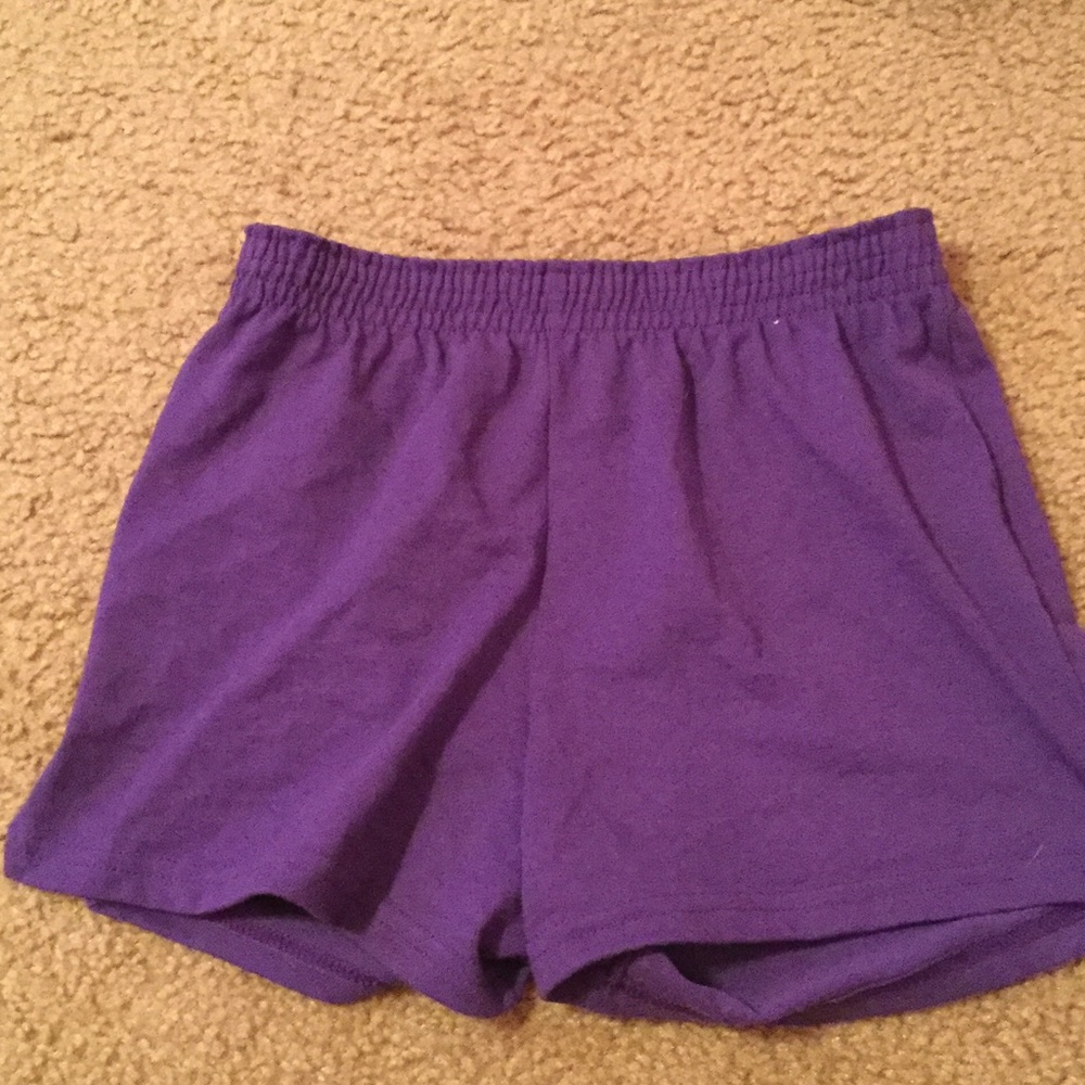 Dark purple shorts