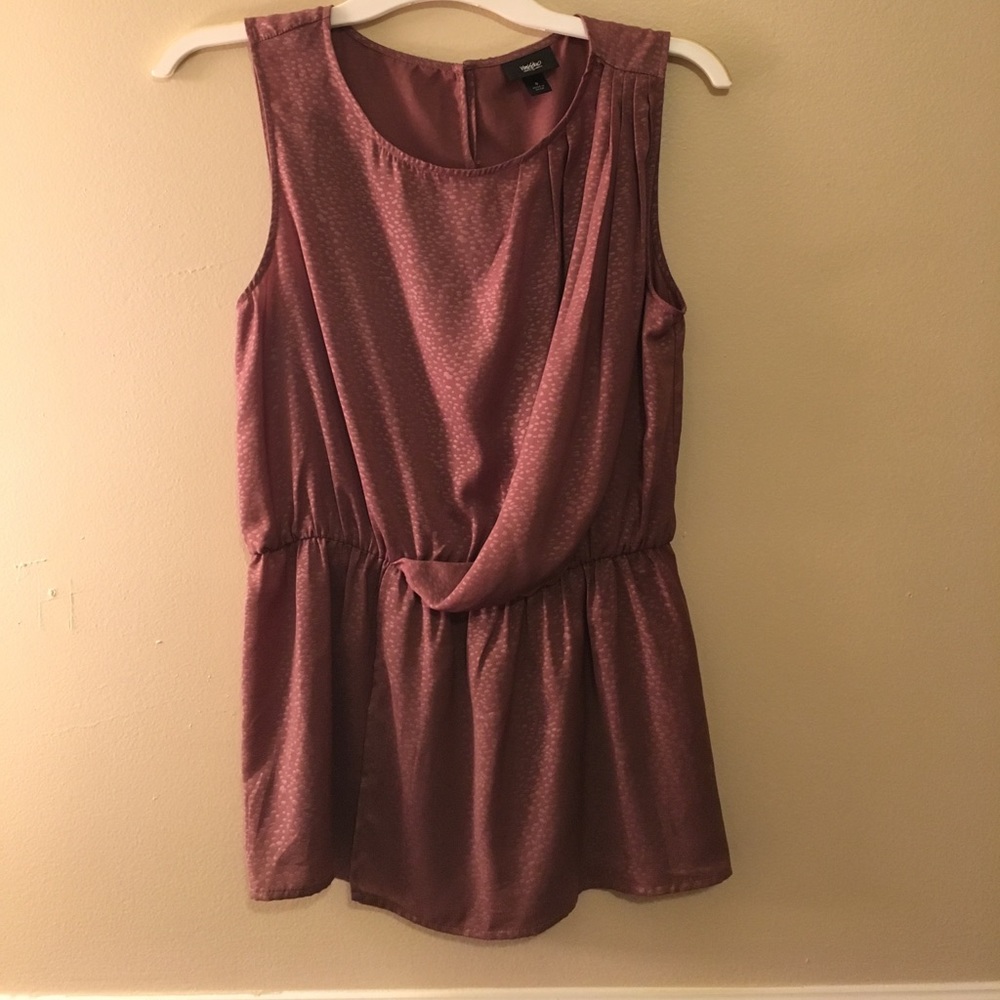 Dressy mossimo blouse. Color- mauve