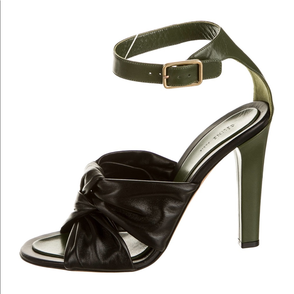 CELINE KNOT SANDAL WITH ANKLE STRAP