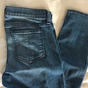 Rag & Bone/Jean 'capri' crop skinny jeans