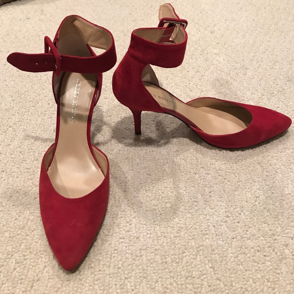 Red Audrey Brooke heels