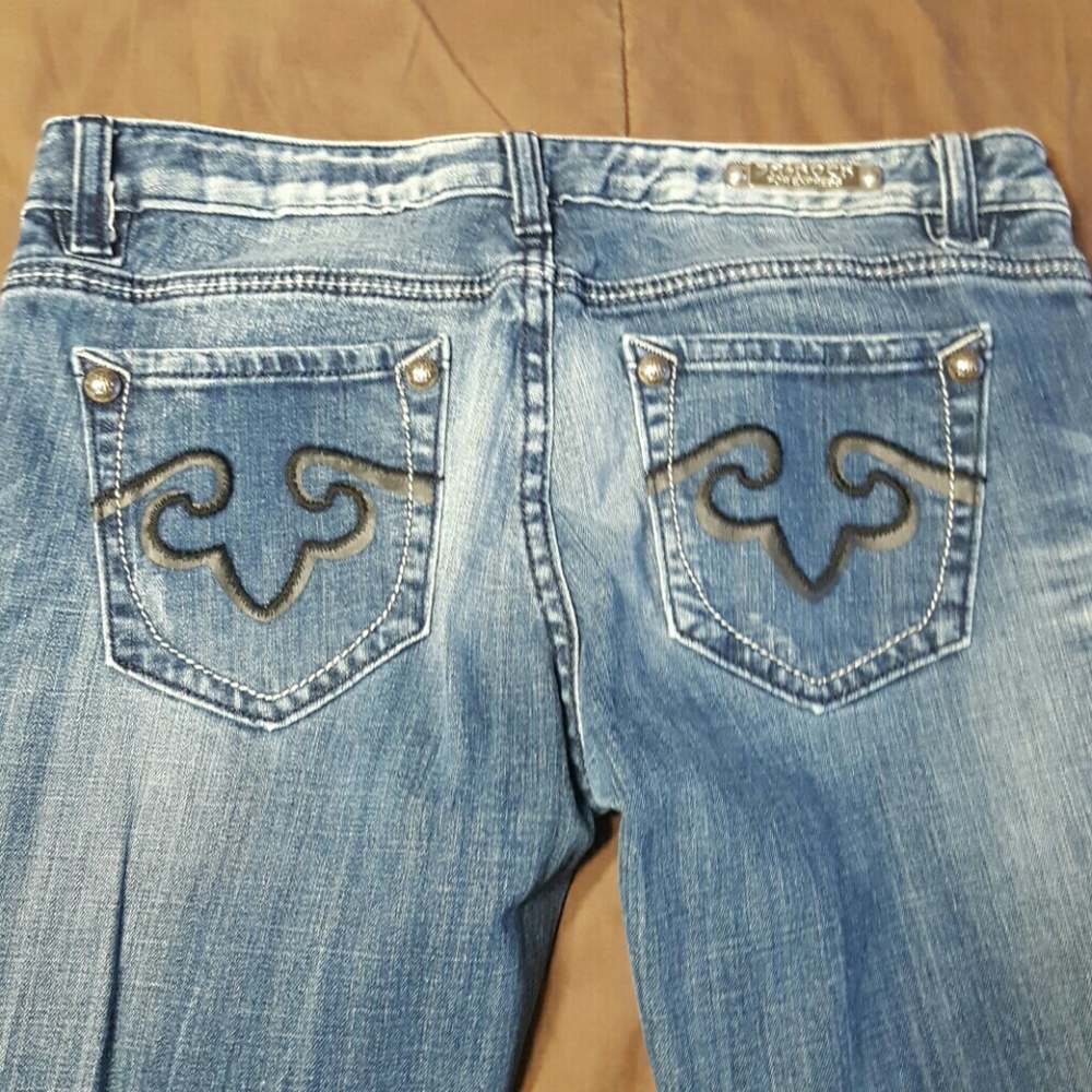 Express re-rock boot Jean