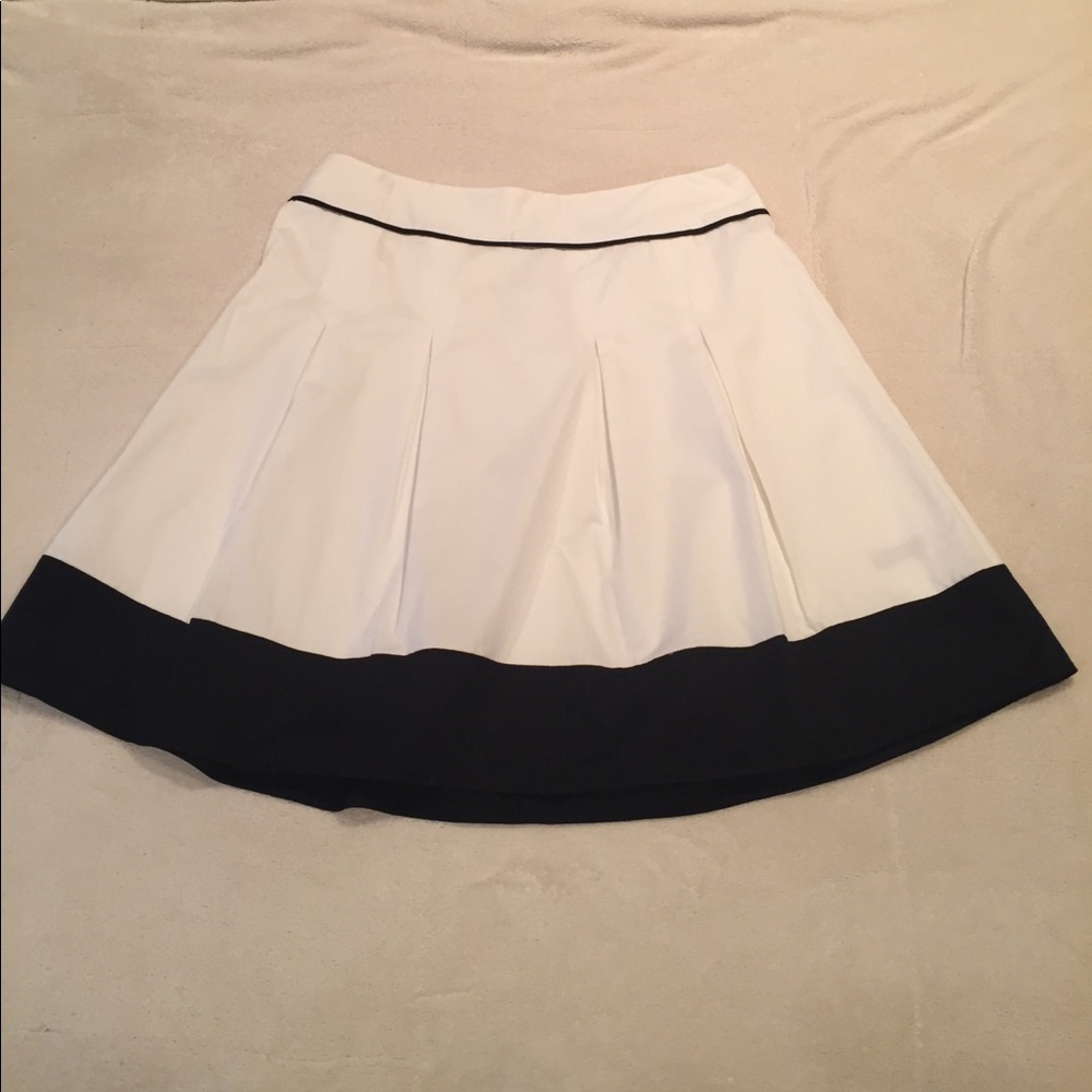 The Limited Black and White Skirt