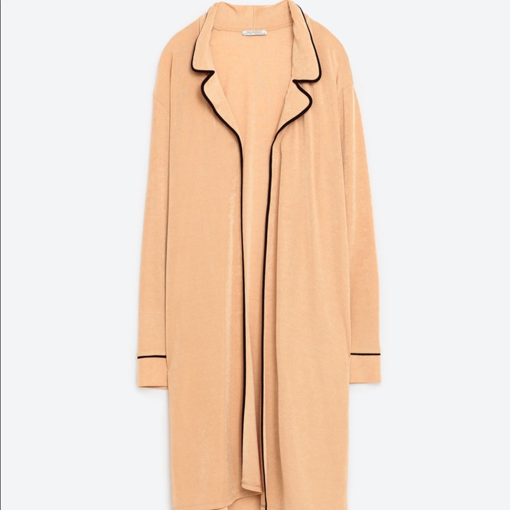 Zara Pajama Style Jacket