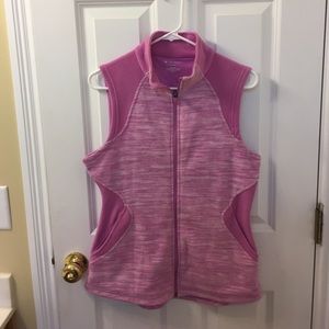 Pink Fleece Vest
