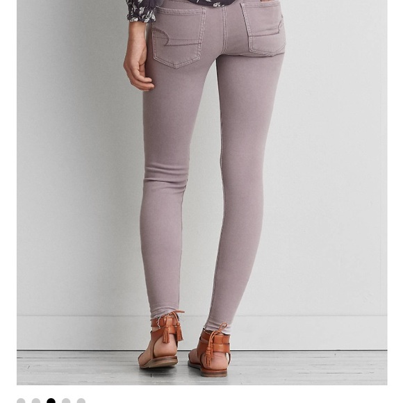 SOLD-American Eagle Sateen Jegging - Picture 3 of 5