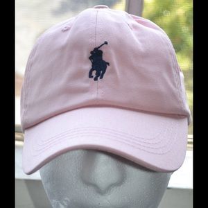 Polo Ralph Lauren pink strapback hat