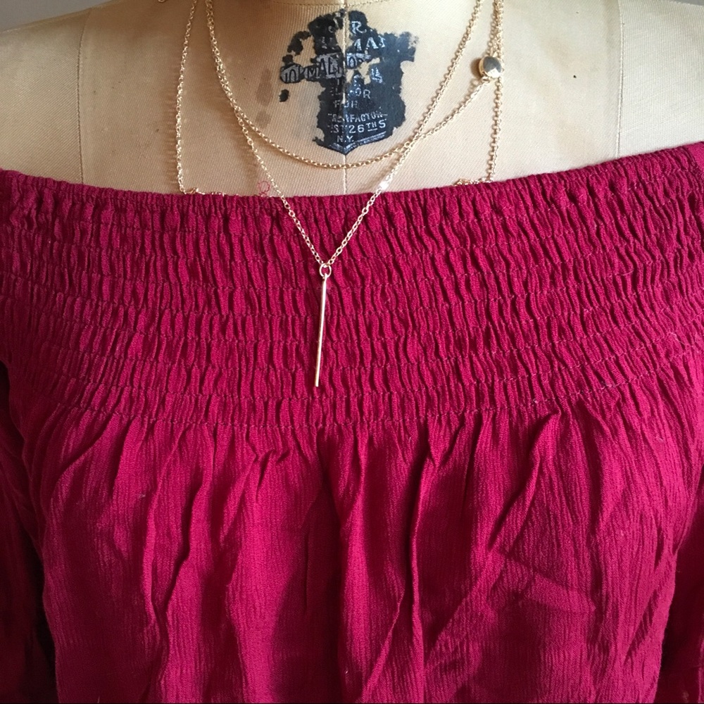 Boho Ruffle Bell Sleeve - Picture 5 of 8