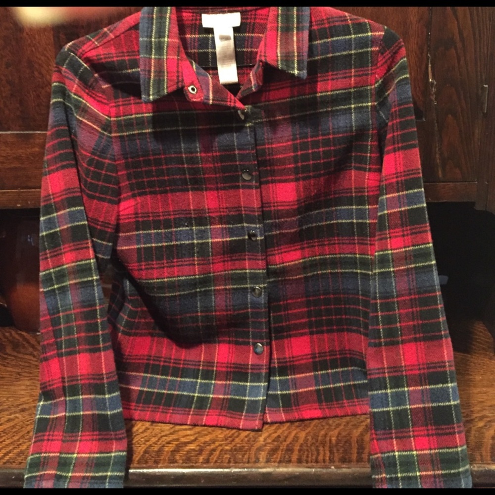 Jones New York Snap up light jacket/shirt