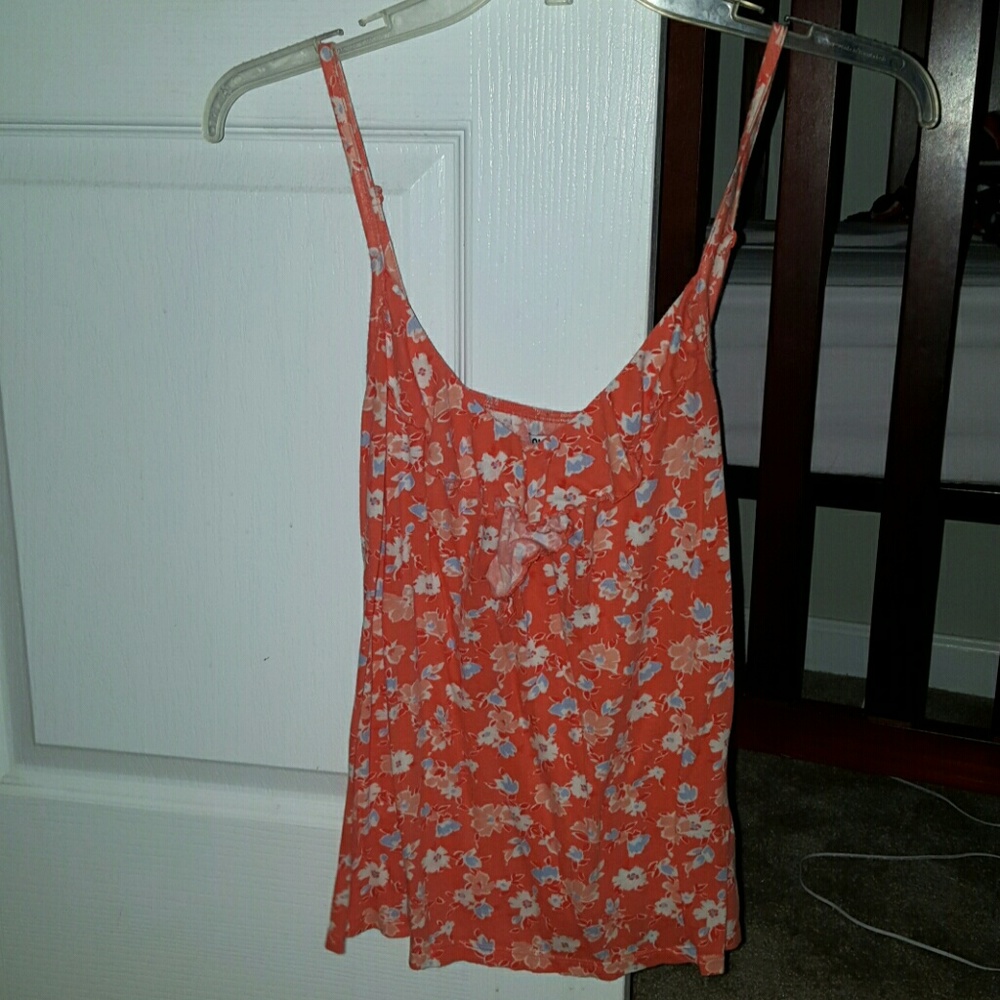 Coral old navy tank