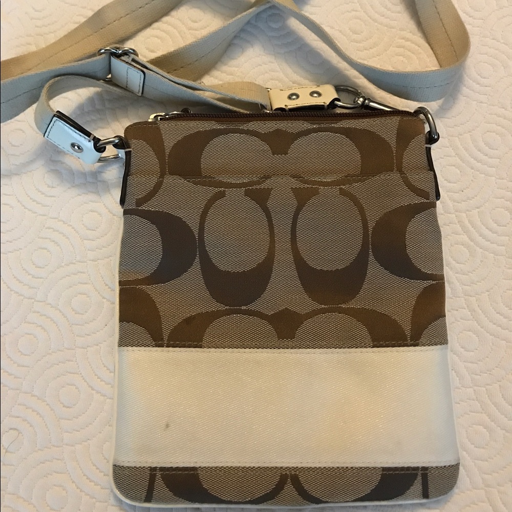 Coach cross body purse