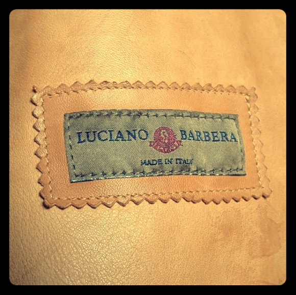 Lucian Barbara total Leather jacket