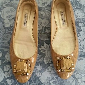 Authentic Oscar de la Renta flats, size 39