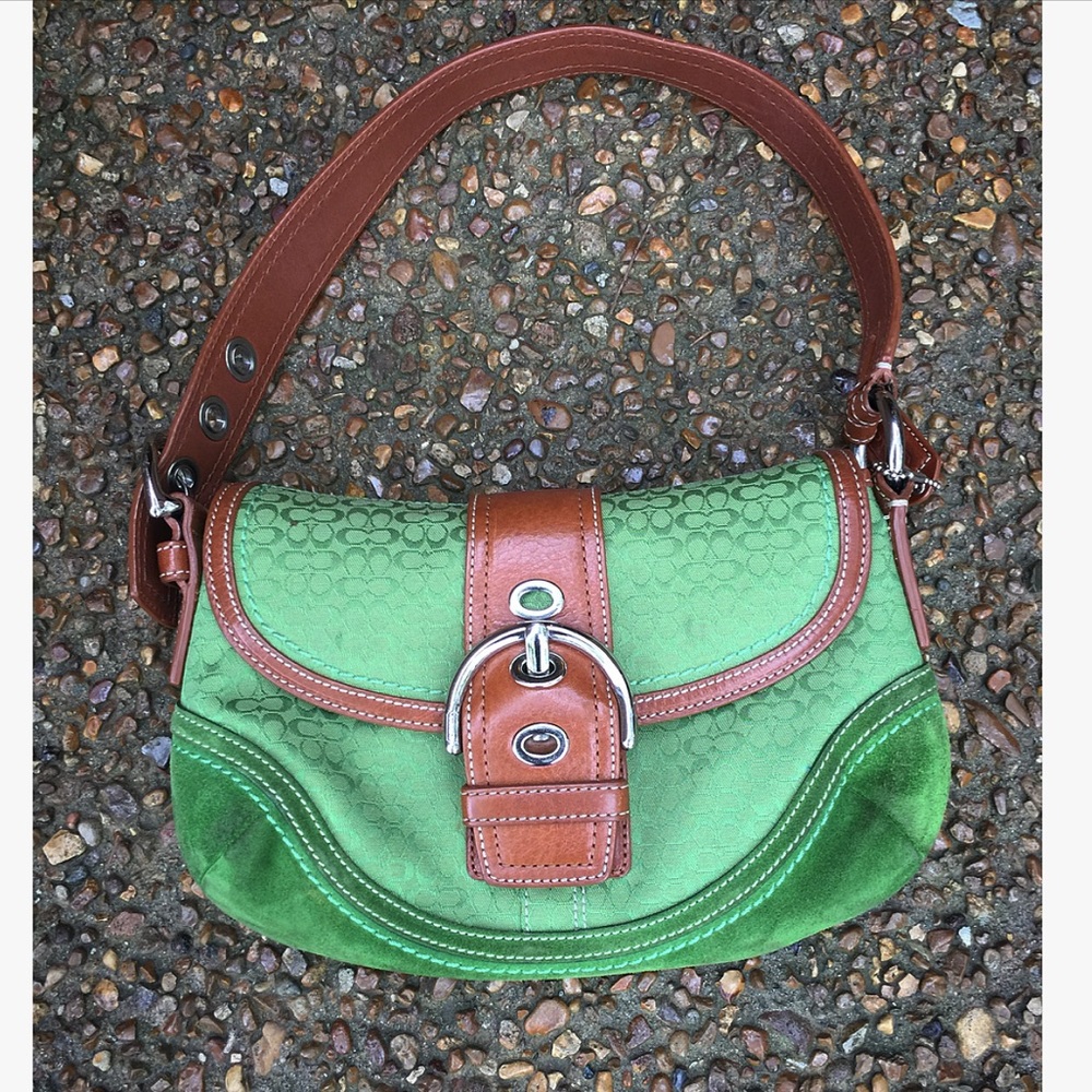 Small Coach purse handbag adjustable strap
