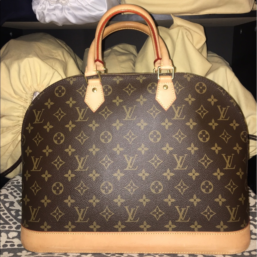 ***SOLD ON TRADESY*** Louis Vuitton Alma GM Tote