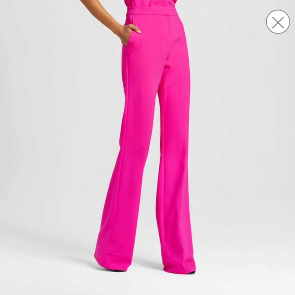 Victoria Beckham Target Pink Trousers Pants 0