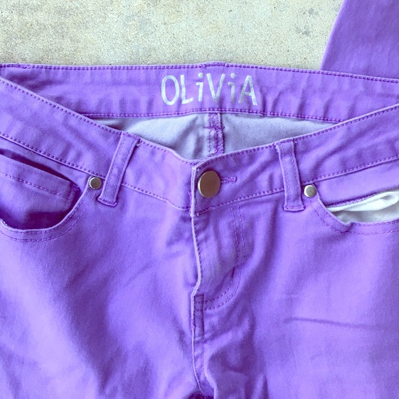 Delia's Olivia Purple Jean - Picture 2 of 5