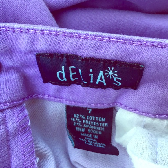 Delia's Olivia Purple Jean - Picture 3 of 5