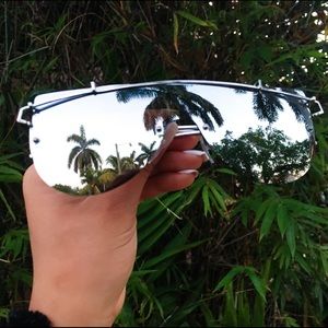 Reflective Futuristic Sunglasses