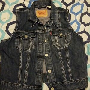 Blue Jean Vest Jacket