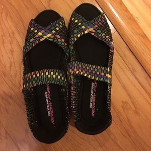 Sketcher sandal shoes. Size 8 1/2 mesh
